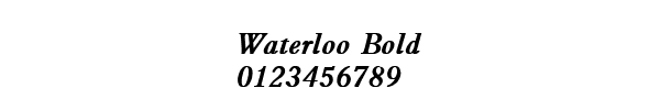 Fuente Waterloo Bold.ttf