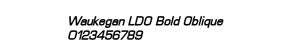Fuente Waukegan LDO Bold Oblique.ttf
