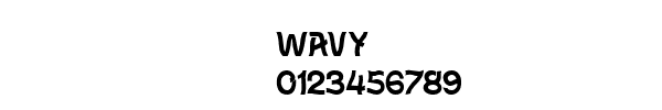 Fuente Wavy.ttf