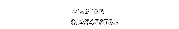 Fuente We6 DB.ttf