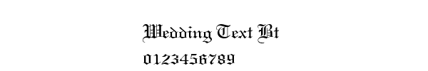 Fuente Wedding Text Bt.ttf