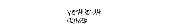 Fuente Weimar Regular.ttf