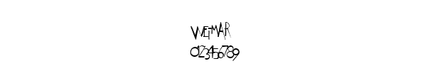 Fuente Weimar.ttf