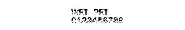 Fuente Wet Pet.ttf