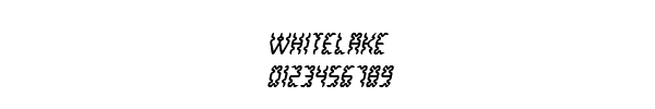 Fuente Whitelake.ttf