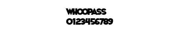 Fuente Whoopass.ttf