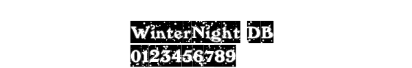 Fuente WinterNight DB.ttf