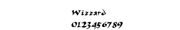 Fuente Wizzard.ttf
