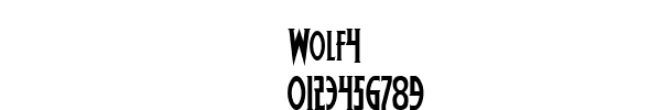 Fuente Wolf4.ttf