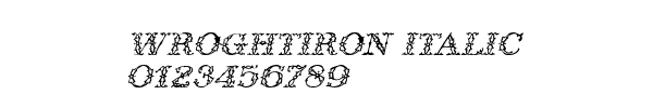 Fuente Wroghtiron Italic.ttf