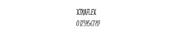 Fuente XTRAFLEX.TTF