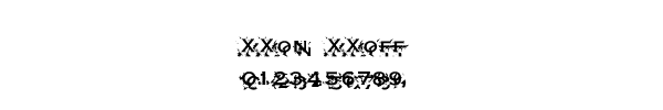 Fuente XXon XXoff.ttf