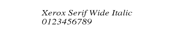 Fuente Xerox Serif Wide Italic.ttf