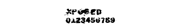 Fuente Xposed.ttf