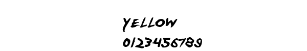 Fuente YELLOW.TTF