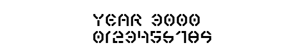 Fuente Year 3000.ttf