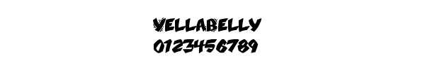 Fuente YellaBelly.ttf