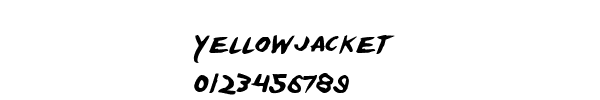 Fuente Yellowjacket.ttf