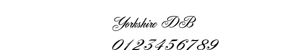 Fuente Yorkshire DB.ttf