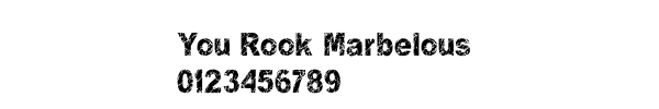 Fuente You Rook Marbelous.ttf