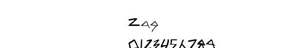 Fuente Zag.ttf