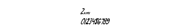 Fuente Zami.ttf
