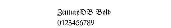 Fuente ZenturyDB Bold.ttf