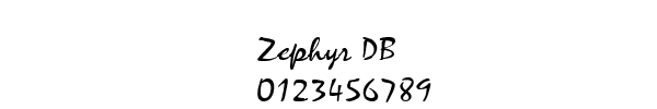 Fuente Zephyr DB.ttf