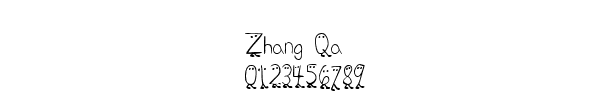 Fuente Zhang Qa.ttf