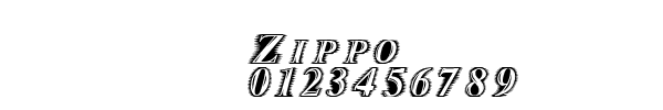 Fuente Zippo.ttf