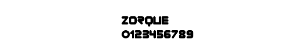 Fuente Zorque.ttf