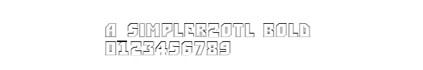 Fuente a_Simpler2Otl Bold.ttf