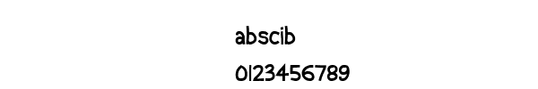 Fuente abscib.ttf