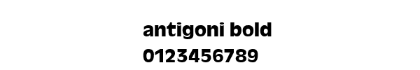 Fuente antigoni bold.ttf