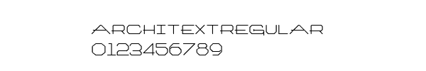 Fuente architextregular.ttf