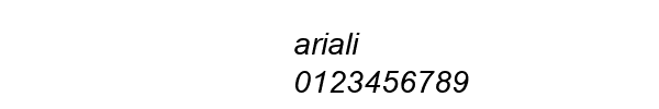 Fuente ariali.ttf