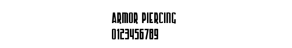 Fuente armor piercing.ttf