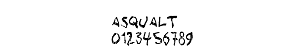 Fuente asqualt.ttf