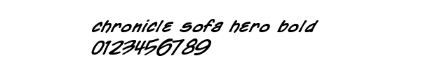 Fuente chronicle sofa hero bold.ttf