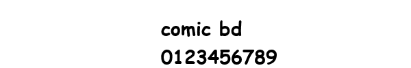 Fuente comic bd.ttf