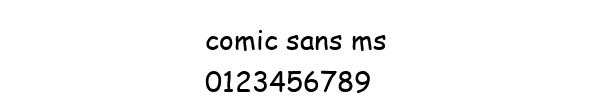 Fuente comic sans ms.ttf