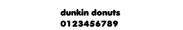 Fuente dunkin donuts.ttf