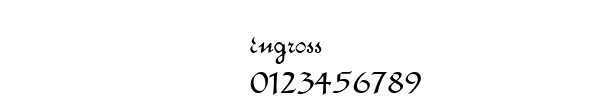 Fuente engross.ttf