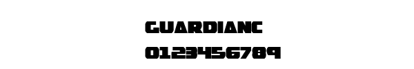 Fuente guardianc.ttf