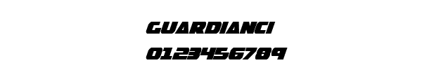 Fuente guardianci.ttf