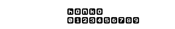 Fuente hanko.TTF