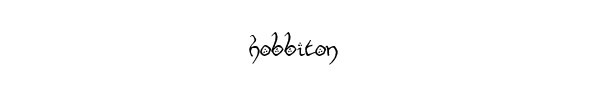 Fuente hobbiton.ttf