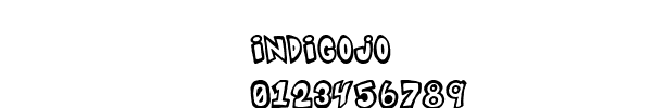 Fuente indigojo.ttf