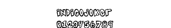 Fuente indigojoker.ttf