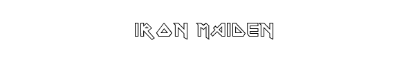 Fuente iron maiden.TTF